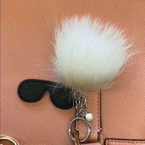 Michael Kors Puff Ball Keychain